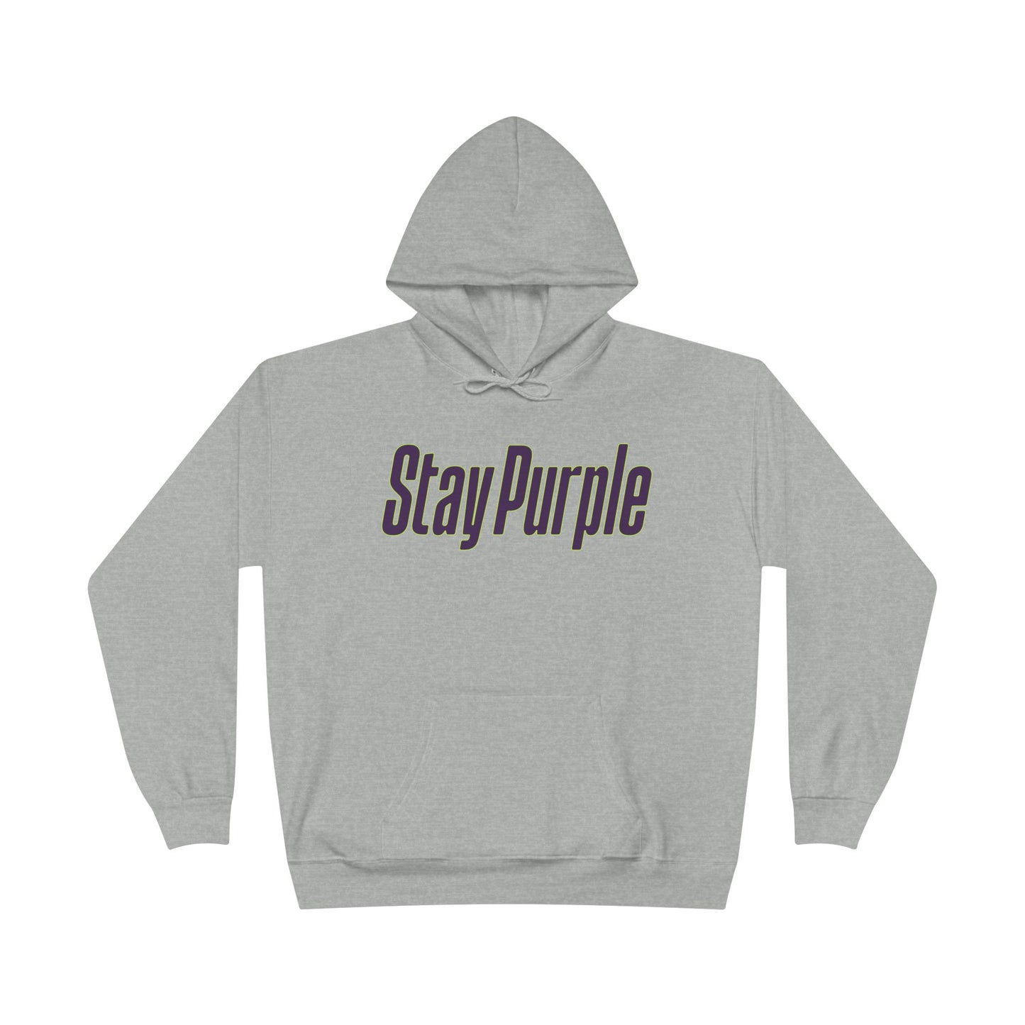 Stay Purple Hoodie – Unisex ComfortBlend® EcoSmart® Pullover