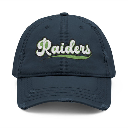 Greenway Raiders Distressed Dad Hat – Worn In, Raiders Strong