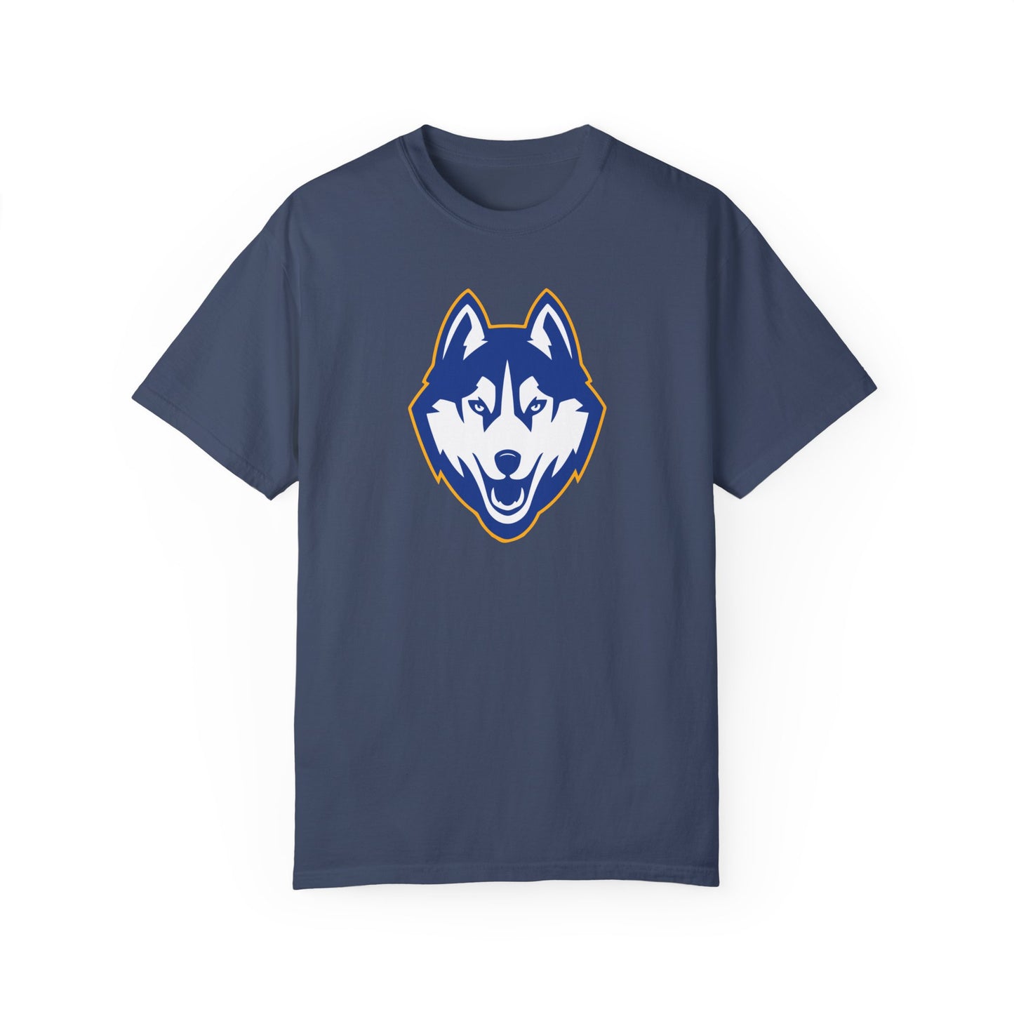 Bigfork Huskies Logo Unisex Garment-Dyed T-shirt