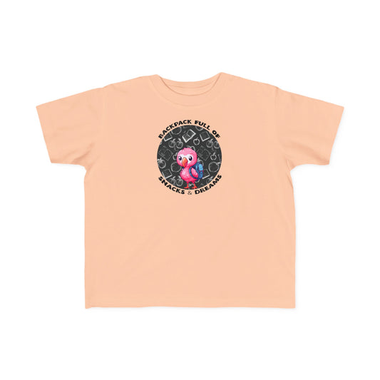 Backpack Full of Snacks & Dreams – Toddler Tee