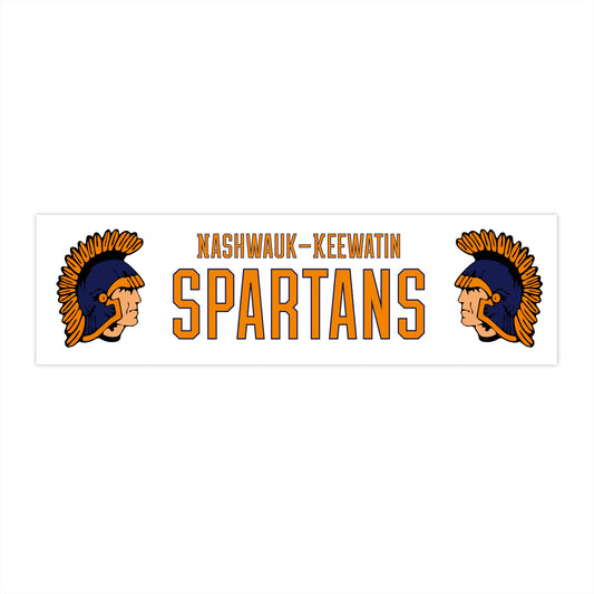 Nashwauk-Keewatin Spartans Bumper Sticker