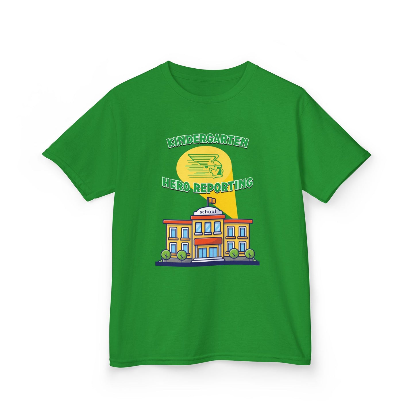 Kindergarten: Hero Reporting for Duty – Greenway Raiders Kids Tee