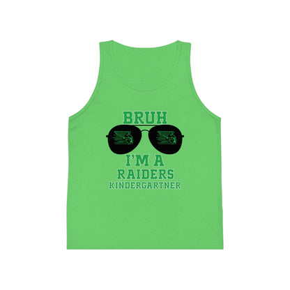 BRUH I’m A Raiders Kindergartner Kids Tank Top