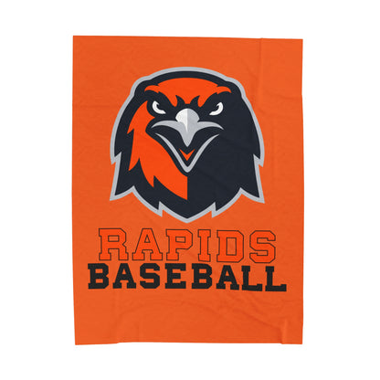 Grand Rapids Baseball Velveteen Blanket