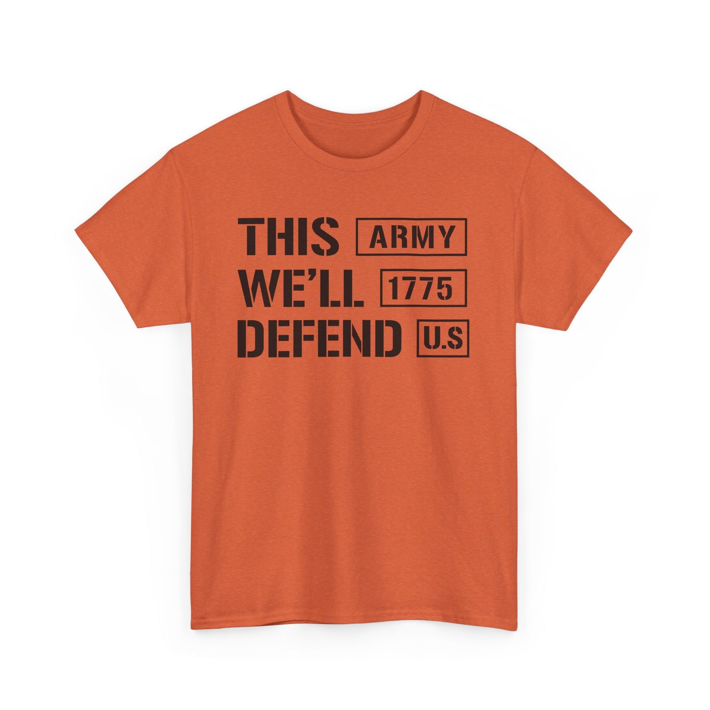 "This We'll Defend" 1775 Army Tee - Timeless Patriotic Pride