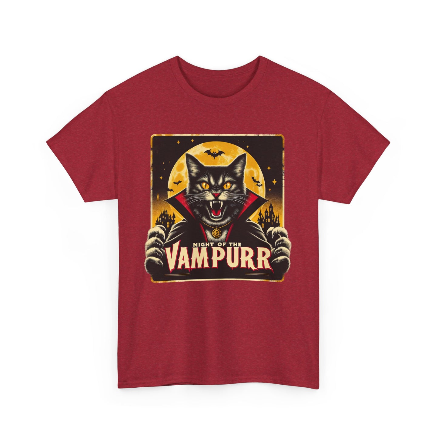 Night of the Vampurr Unisex Tee