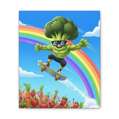 Broccoli Bomb Drop: Veggie Vibes Only