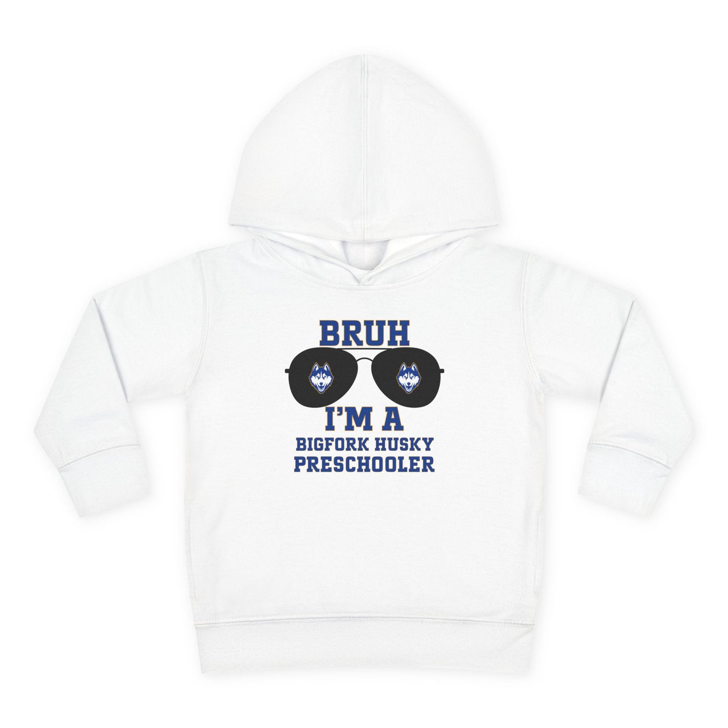 BRUH I’m a Bigfork Husky Preschooler – Toddler Hoodie of Legends