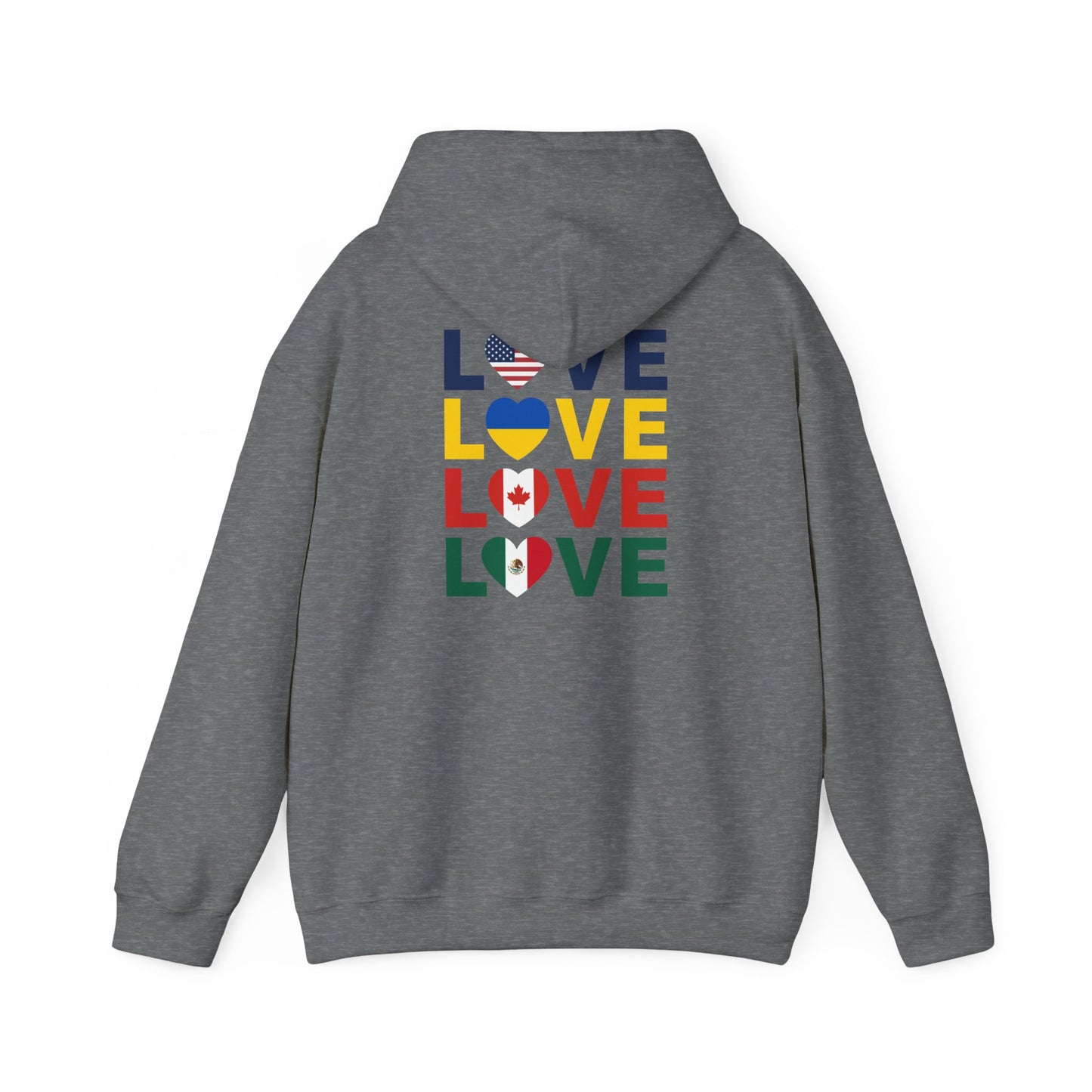 LOVE United Heavy Blend Hoodie 🌍❤️