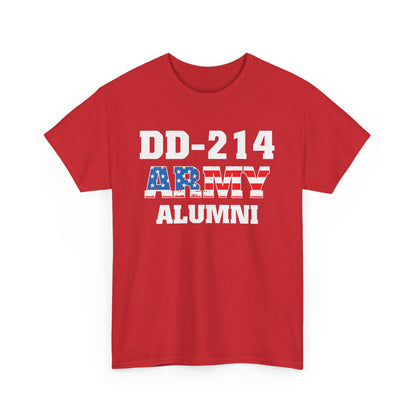 DD-214 Army Alumni Tee - Celebrate Your Service in Style