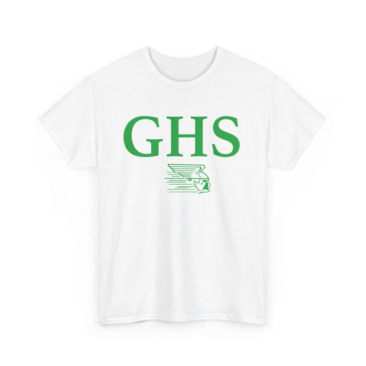 Greenway GHS Logo Tee – Timeless Pride for Every Raider