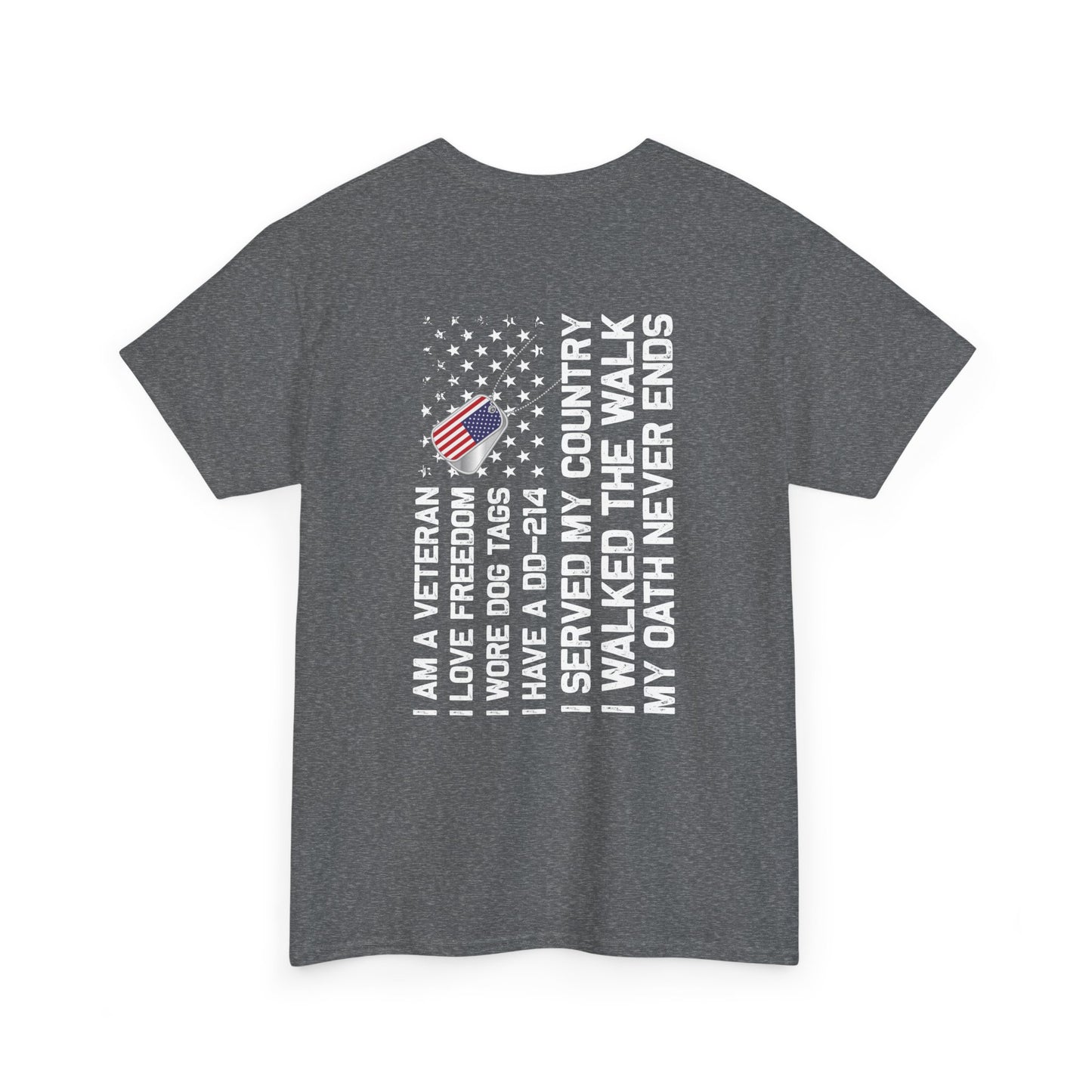 Title: Veteran Oath Tee - A Statement of Honor and Service