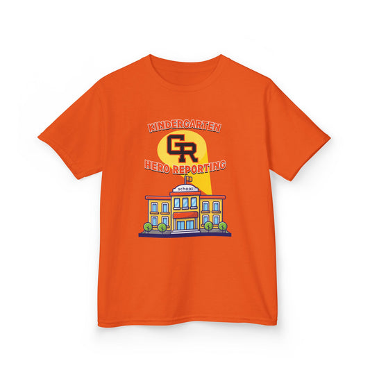 Kindergarten: Hero Reporting for Duty – Grand Rapids Thunderhawks Kids Tee