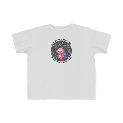 Backpack Full of Snacks & Dreams – Toddler Tee