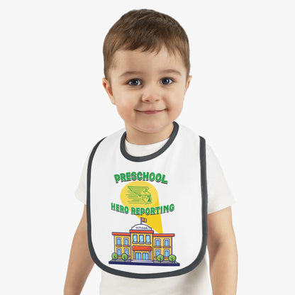 Preschool: Hero Reporting – Greenway Raiders Baby Bib