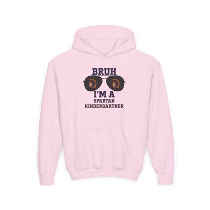 BRUH I’m a Spartan Kindergartner – NK Youth Hoodie