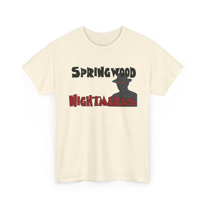 Springwood High Nightmares Unisex Tee – Horror Movie Spirit Wear