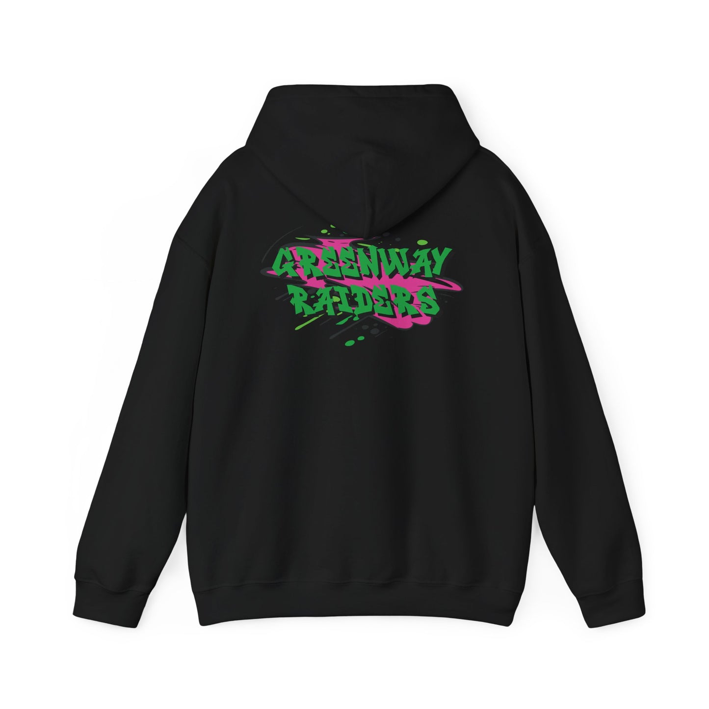 Greenway Raiders Street Script Hoodie – Graffiti Vibes Edition