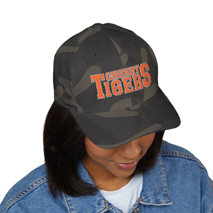 Cherry Tigers Flex-Fit Structured Cap – Stealth Mode: Activated 🧢🐅