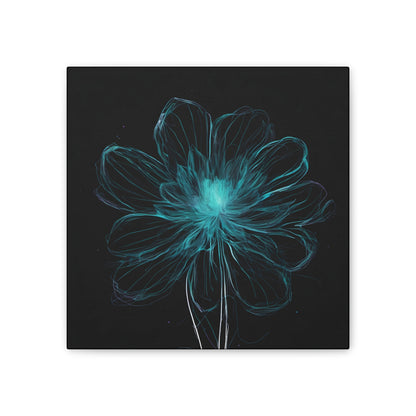 Midnight Bloom: Petals from the Void