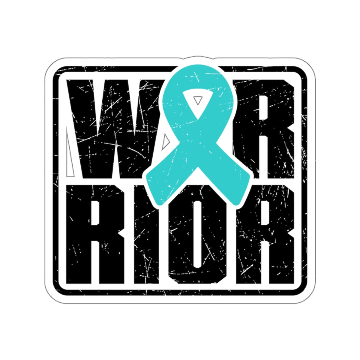 Warrior Vinyl Sticker - PTSD Awareness