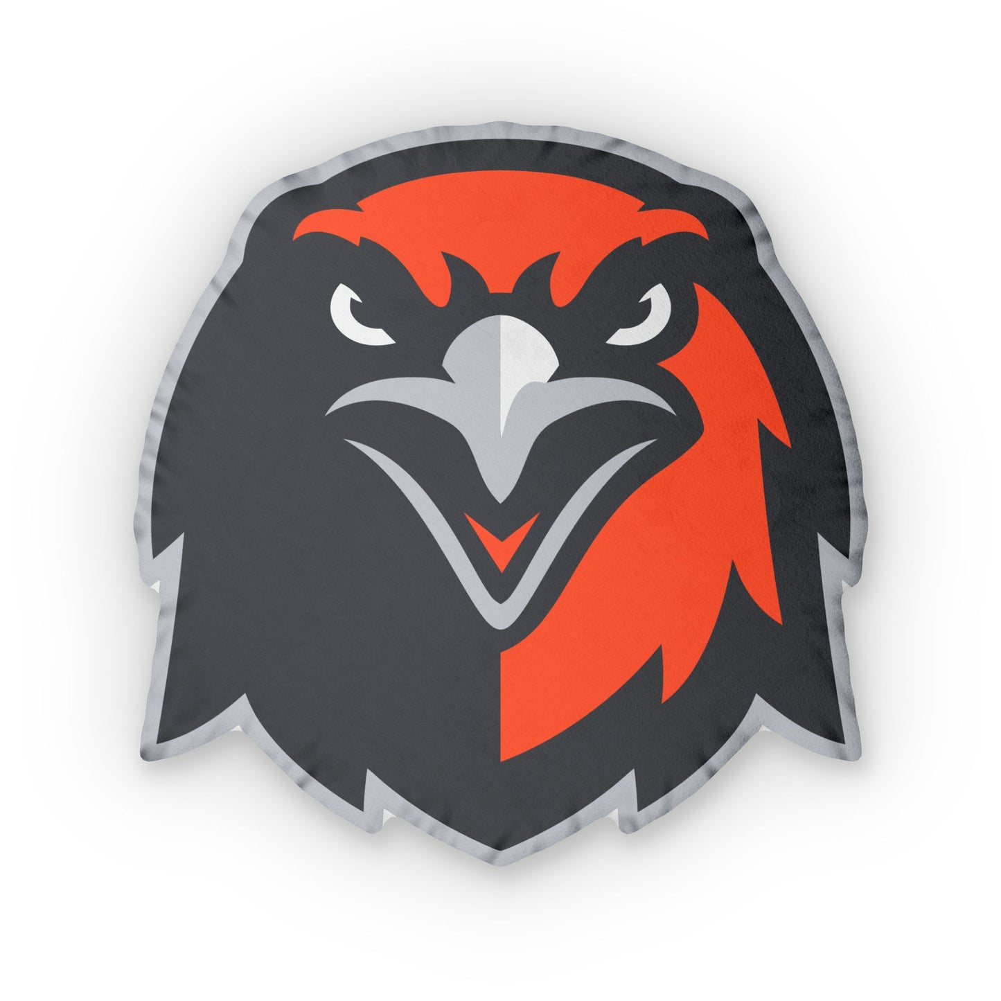 Grand Rapids Thunderhawks Custom-Shaped Logo Pillow — Double-Sided, Plush Fan Décor
