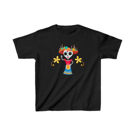 Día de los Muertos Kids Tee by Ryne – Celebrate Culture in Style!