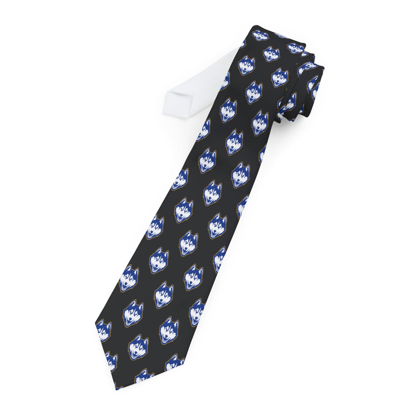 Bigfork Huskies Patterned Tie