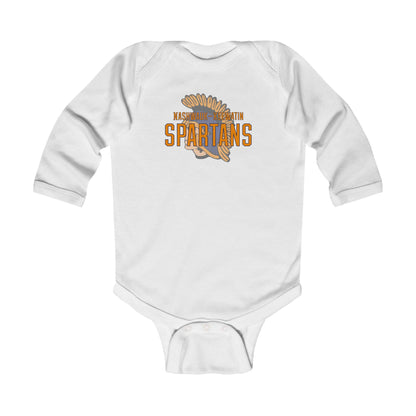 Nashwauk-Keewatin Spartans Infant Long Sleeve Bodysuit