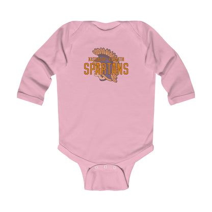Nashwauk-Keewatin Spartans Infant Long Sleeve Bodysuit
