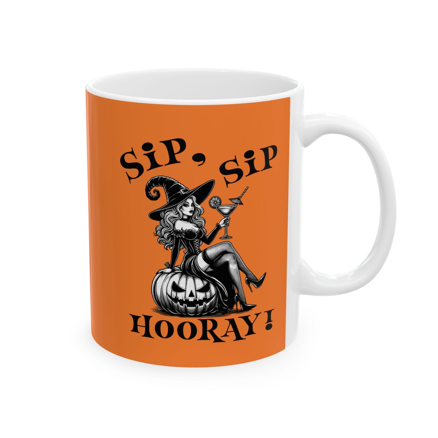 Sip Sip Hurray Ceramic Mug – 11oz or 15oz – Celebrate Every Sip!