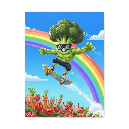 Broccoli Bomb Drop: Veggie Vibes Only