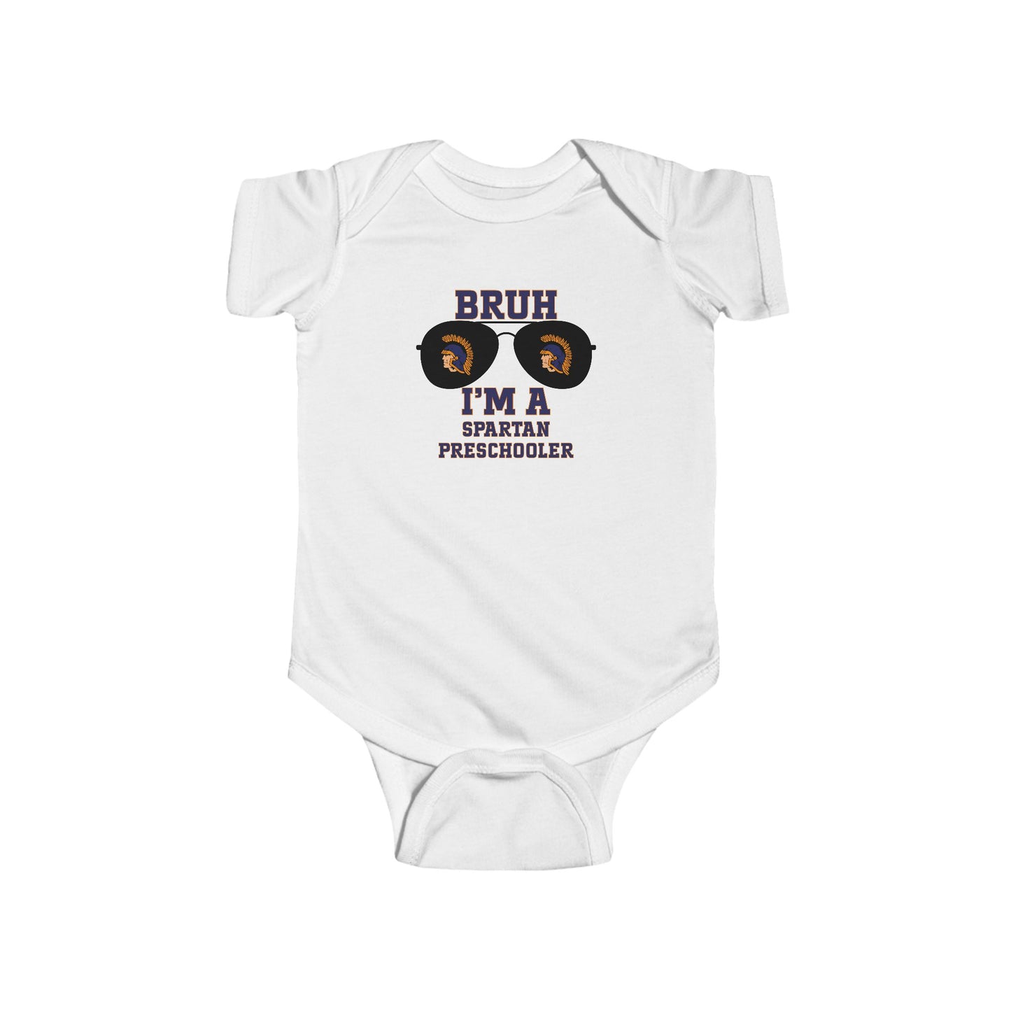 BRUH I’m a Spartan Preschooler – NK Infant Bodysuit