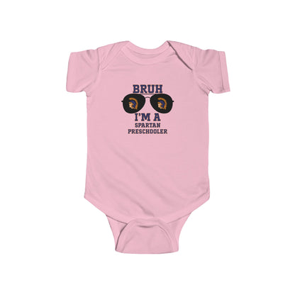 BRUH I’m a Spartan Preschooler – NK Infant Bodysuit