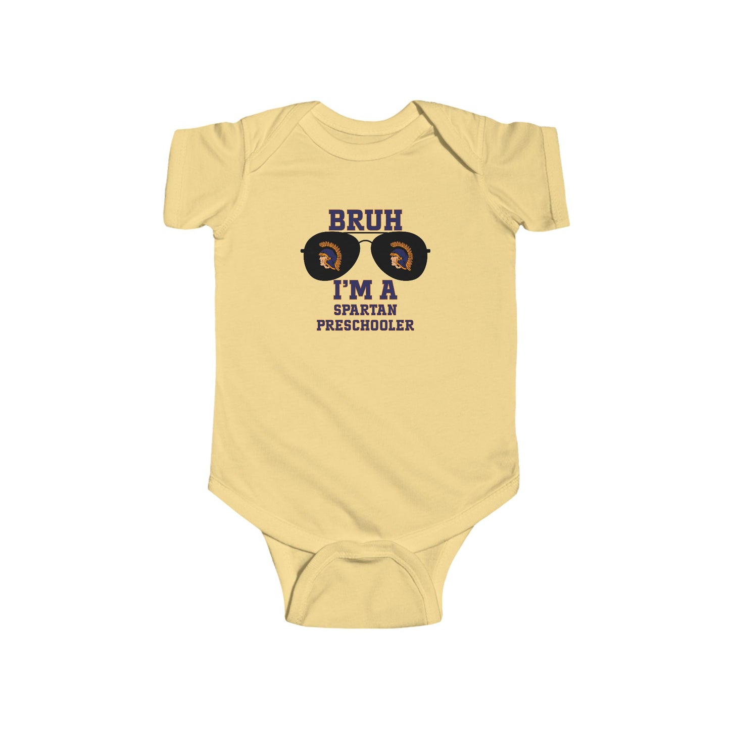 BRUH I’m a Spartan Preschooler – NK Infant Bodysuit