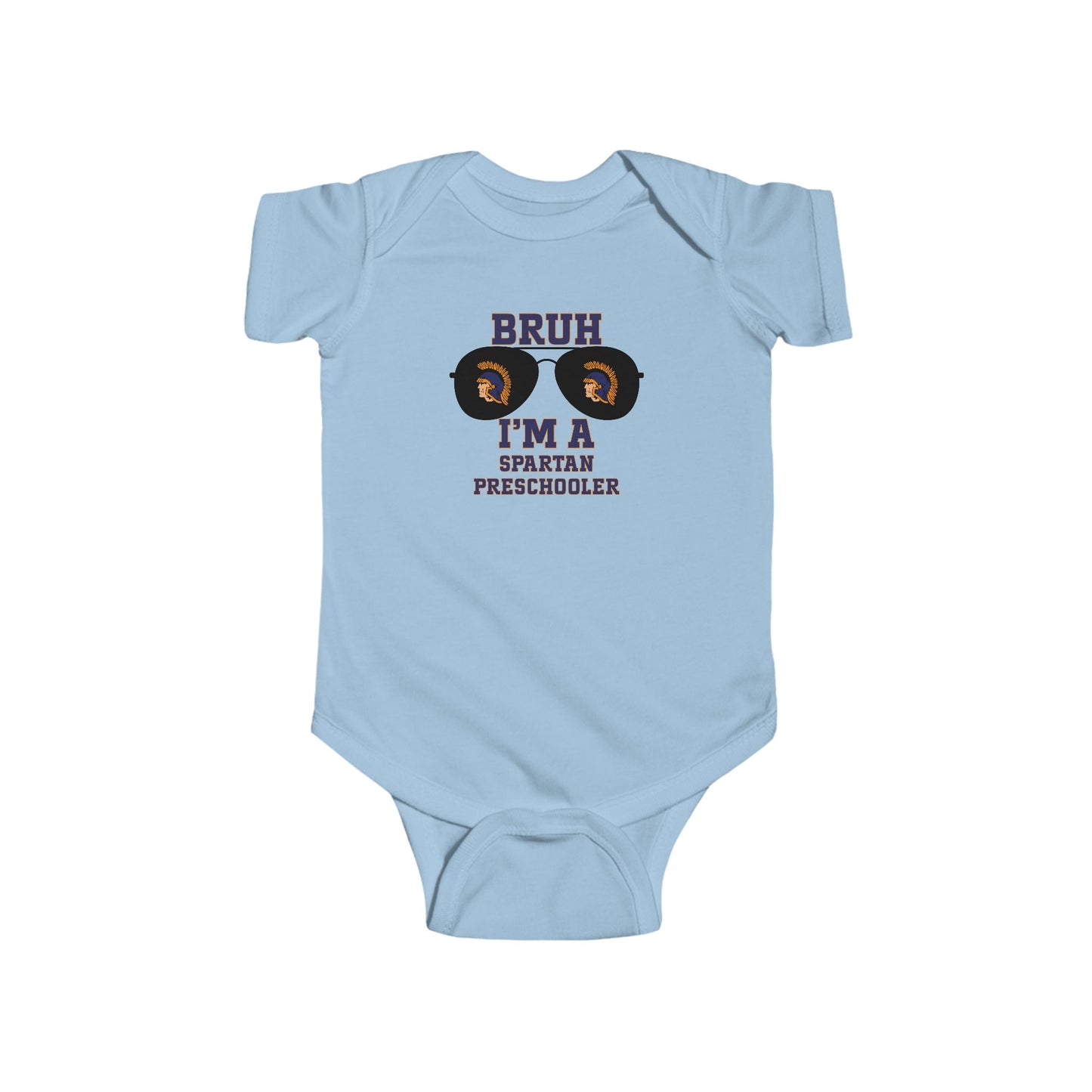 BRUH I’m a Spartan Preschooler – NK Infant Bodysuit