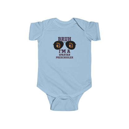 BRUH I’m a Spartan Preschooler – NK Infant Bodysuit