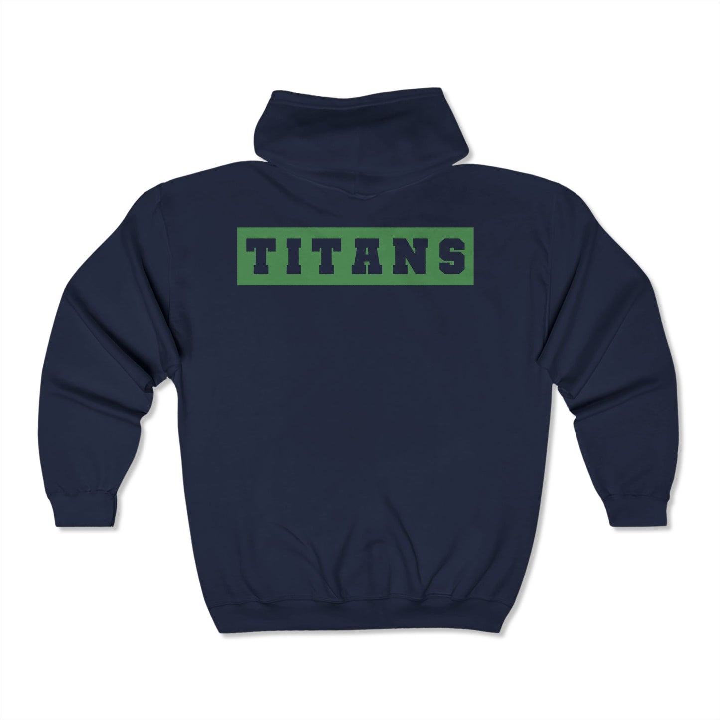 Greenway Nashwauk-Keewatin Titans Zip-Up Hoodie