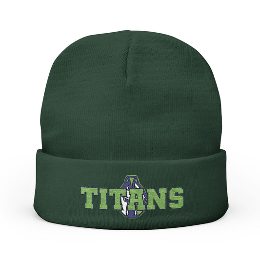 GNK Titans Embroidered Beanie – Cold Weather? Meet Your Match.