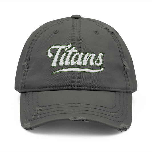 Titan Up Top – Distressed Dad Hat with Classic Swagger