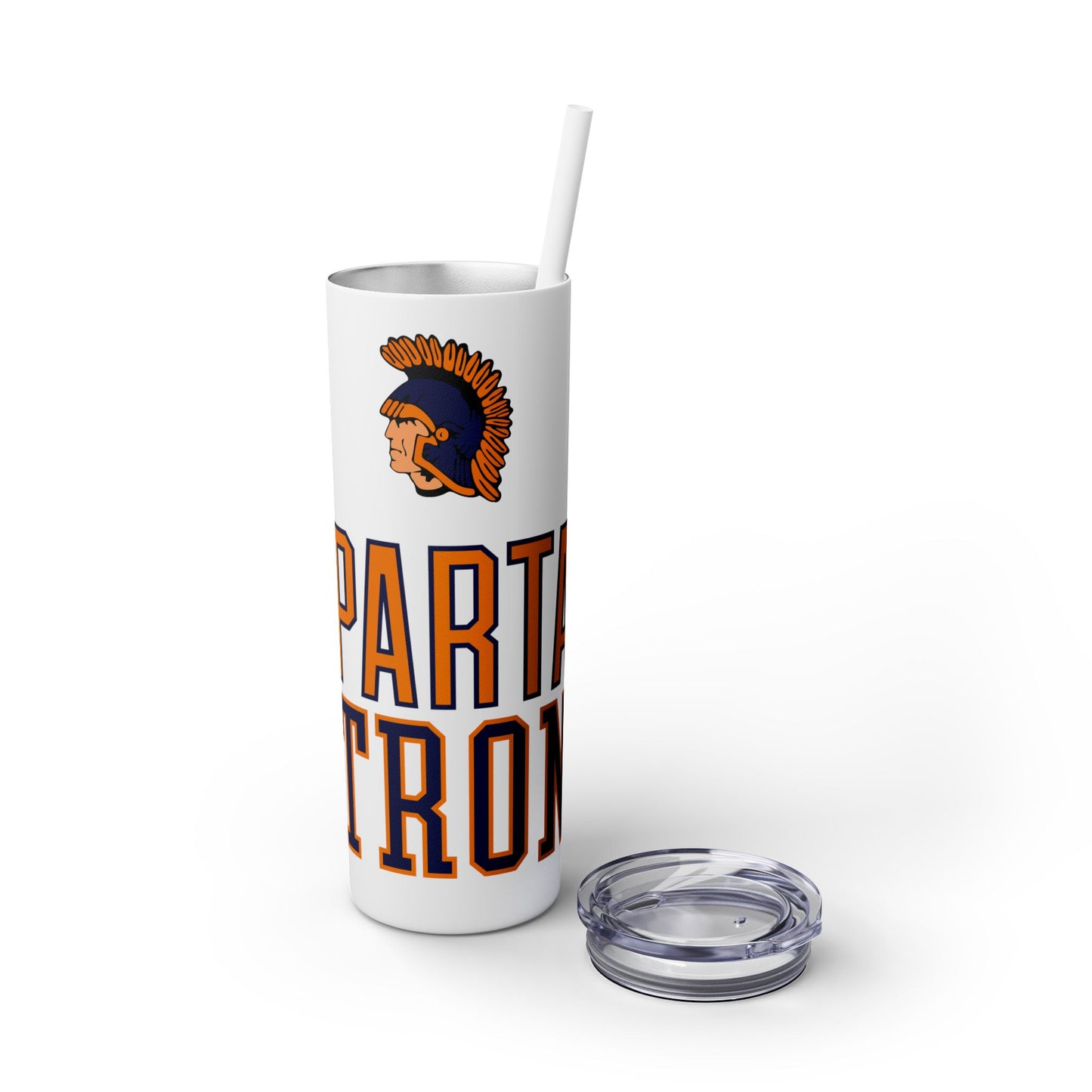 Spartan Strong 20oz Tumbler with Straw – Stylish, Durable, and Built for Everyday Warriors