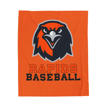 Grand Rapids Baseball Velveteen Blanket