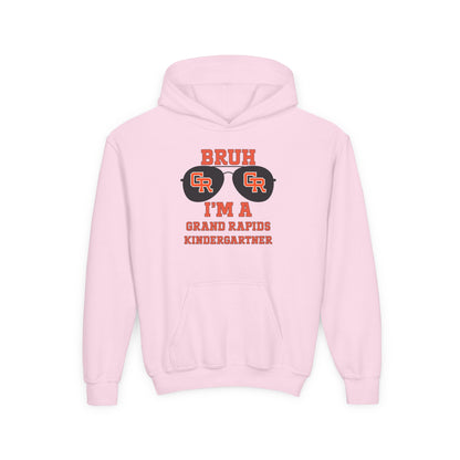 BRUH I’m a Grand Rapids Kindergartner – Youth Hoodie