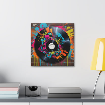 Spin City: Vinyl Graffiti Vibes