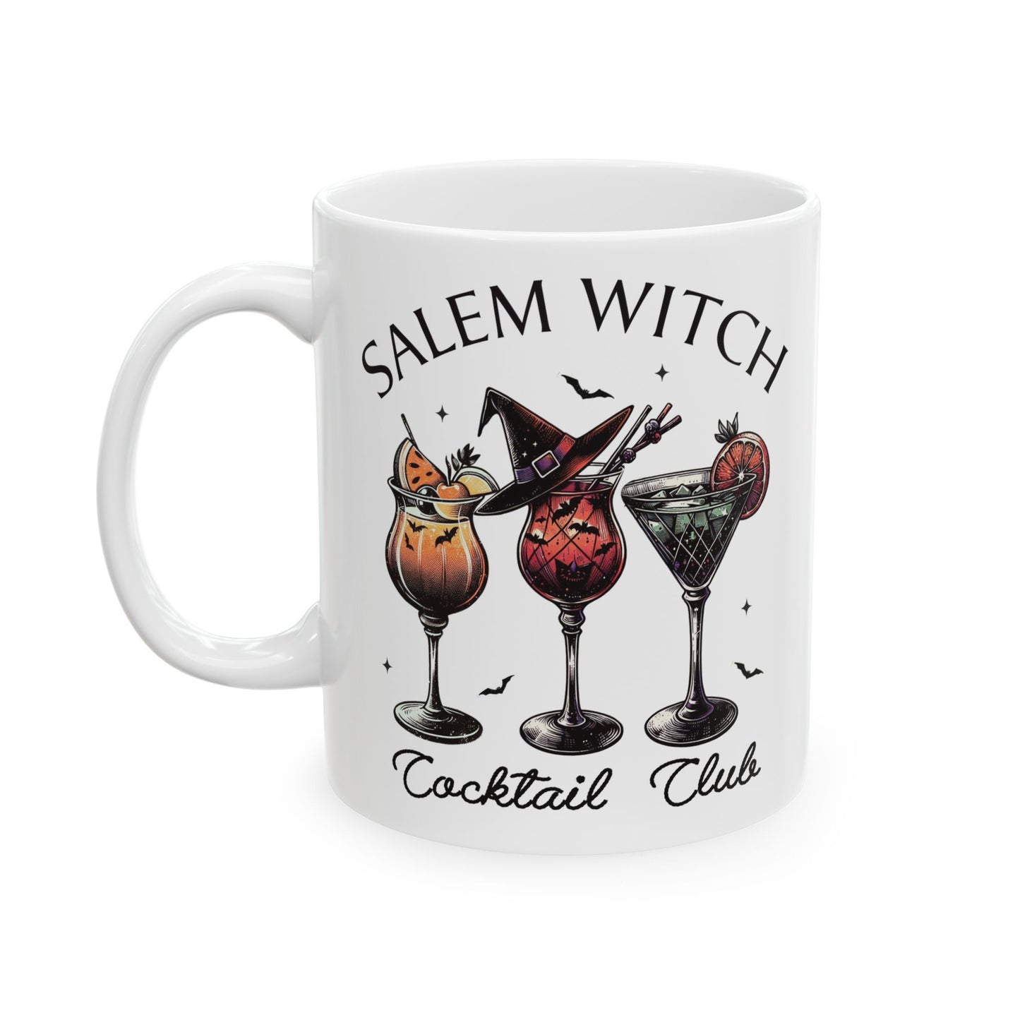 Salem Witch Cocktail Club Ceramic Mug, (11oz, 15oz)