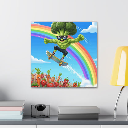 Broccoli Bomb Drop: Veggie Vibes Only