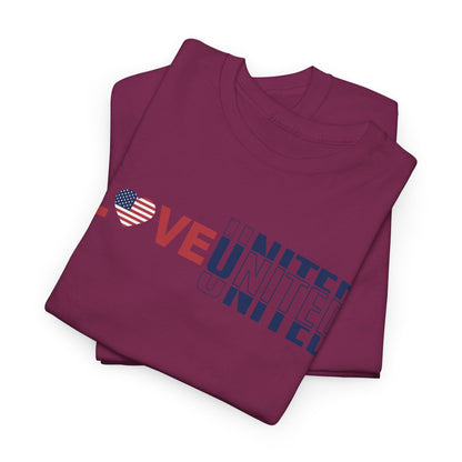 LOVE United USA Heavy Cotton Tee – Wear Your Values