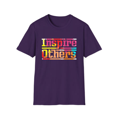Inspire Others Softstyle T-Shirt with Vibrant Block Lettering