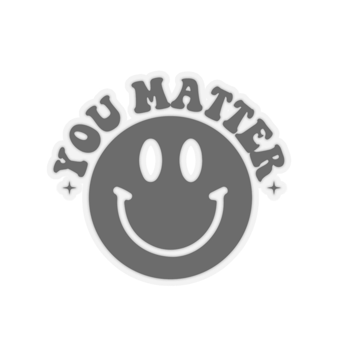 You Matter Vinyl Sticker - Stay Inspired, Stay Purple!