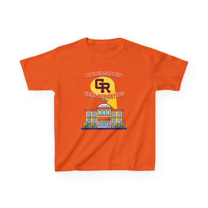 Kindergarten: Hero Reporting for Duty – Grand Rapids Thunderhawks Kids Tee